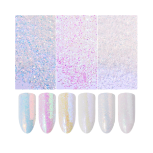 Aurora Holographic Nail Glitter Powder
