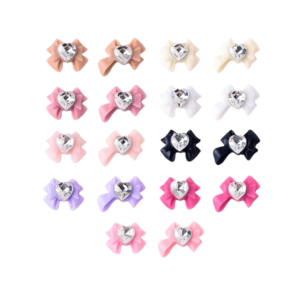 Mixed Colors Bow-Knot Nail Art Charms