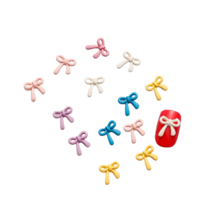Holo 3D Bow Nail Art Charms