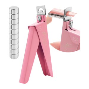 Acrylic Nail Clippers With Magnet Sizer