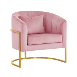 BarberPub Salon Chair with Pillow