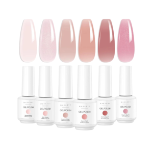 Makartt Natural Nude Gel Polish Set
