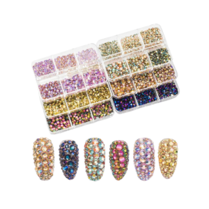Mixed Colors Nail Art Rhinestones