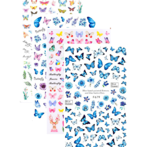 Butterfly Design Nail Art Stickers