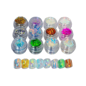 Aurora Broken Glass Nail Art Flakes