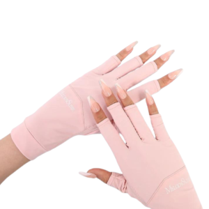 MelodySusie Premium UV Shield Manicure Gloves